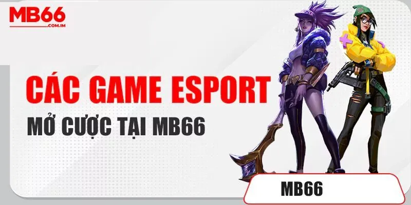 Kho trò chơi đặc sắc tại thể thao điện tử (esports) MB66